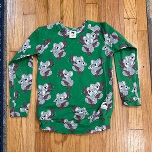 Like new, Mullido, Koala sweatshirt, fits like 5/6